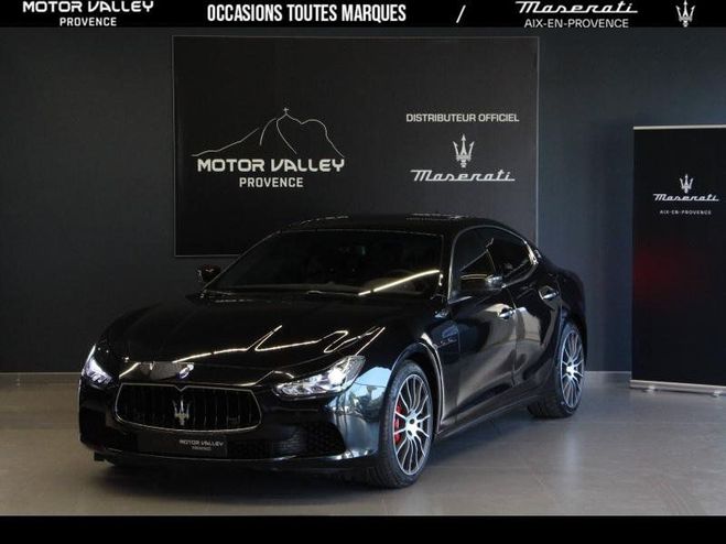 Maserati Ghibli 3.0 V6 410ch Start/Stop S Q4 Nero Ribelle de 2017