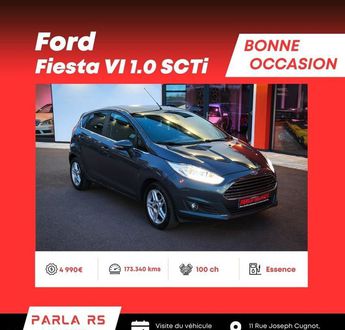  Voir d&eacute;tails -Ford Fiesta VI 1.0 SCTi EcoBoost 100ch &agrave; Sarreguemines (57)