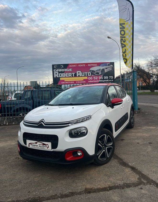 Citroen C3 1.2 lll 82 CV Blanc de 2017