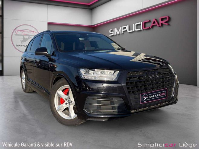 Audi Q7 50 TDi Quattro 7 Places Noir de 