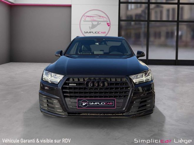 Audi Q7 50 TDi Quattro 7 Places Noir de 