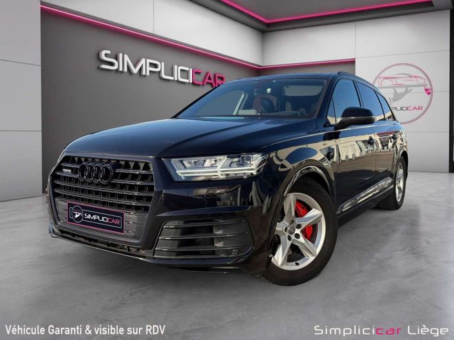 Audi Q7 50 TDi Quattro 7 Places Noir de 