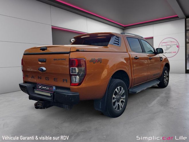 Ford Ranger DOUBLE CABINE 3.2 TDCi 200 4X4 BVA6 WILD Orange de 2018