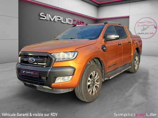 Ford Ranger DOUBLE CABINE 3.2 TDCi 200 4X4 BVA6 WILD Orange de 2018