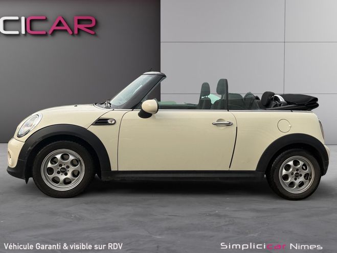 Mini One Cabriolet 98ch - 1�re main - Suivi BMW - Beige de 2014