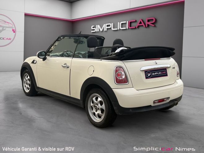 Mini One Cabriolet 98ch - 1�re main - Suivi BMW - Beige de 2014