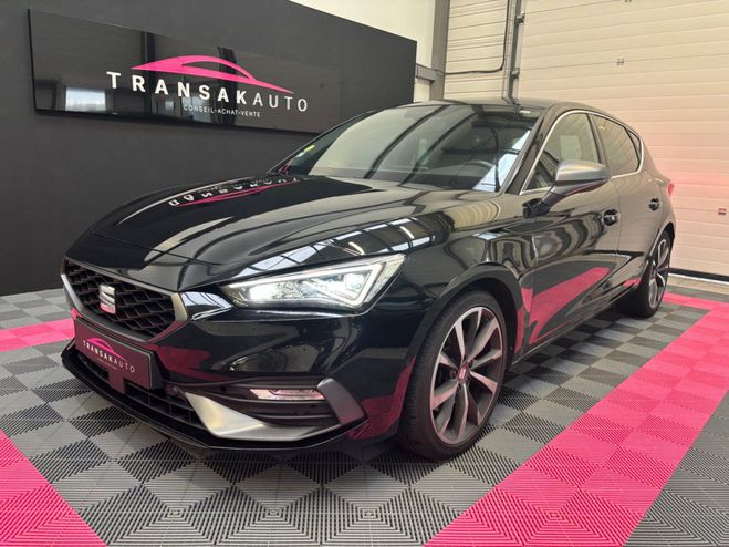 Seat Leon 2.0 TDI 150 DSG7 FR ( CAMERA DE RECUL ET Noir de 2021