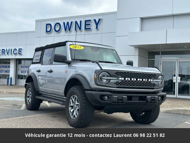 Ford Bronco badlands advanced 4p 4x4 tout compris ho Gris de 2022
