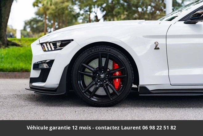 Ford Mustang Shelby gt500 760 hors homologation 4500e Blanc de 2020