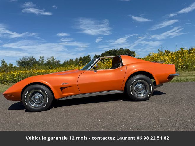 Chevrolet Corvette C3 stingray l82 1973 tout compris Orange de 1973