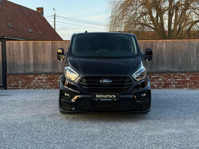 Ford Transit Custom MS-RT-10-2023-L2-24000km-camera-c Noir M�tallis� de 