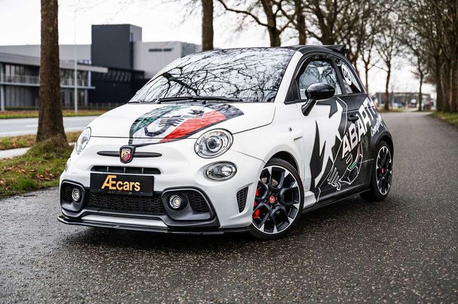 Abarth 595 595C COMPETIZIONE CABRIO MANUAL BELGIAN  Blanc de 