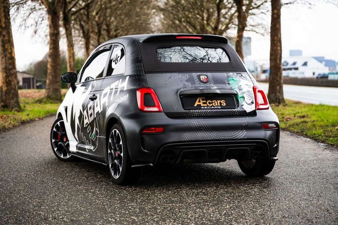 Abarth 595 595C COMPETIZIONE CABRIO MANUAL BELGIAN  Blanc de 