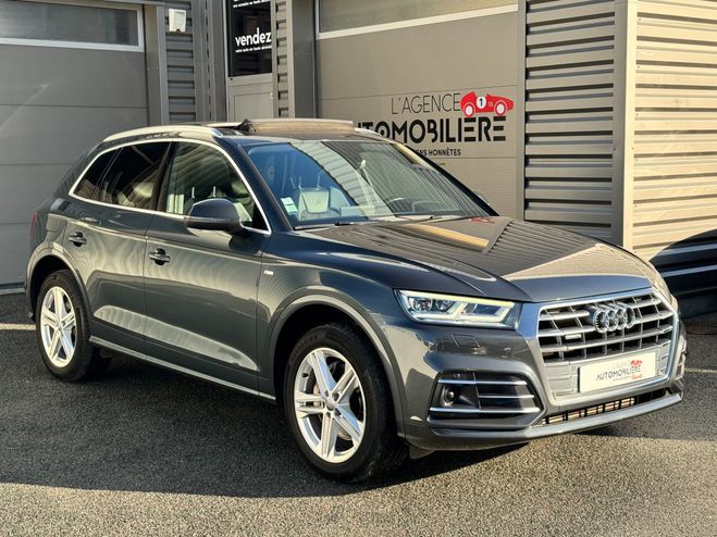 Audi Q5 50 TDI 286ch S line quattro Tiptronic 8 Gris de 2019