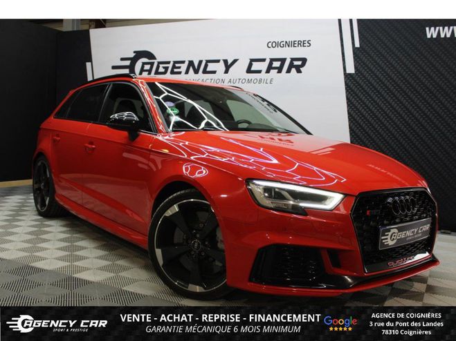 Audi RS3 SPORTBACK Quattro 2.5 TFSI - 400 - Carbo ROUGE catalogne de 2017