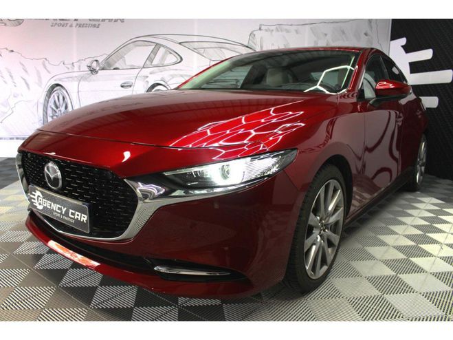Mazda 3 2.0 Skyactiv-X M-Hybrid - 180 - Exclusiv ROUGE FONCE de 2021