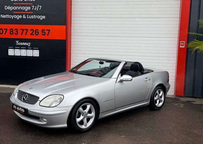 Mercedes Classe SLK Classe 2.0 I 16V 163 CV KOMPRESSOR Cabri Gris de 2003