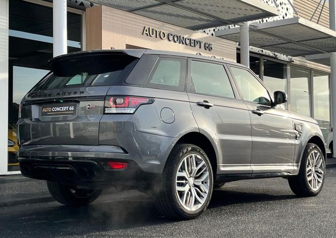 Land rover Range Rover Sport svr 5.0 v8 kompressor 551 ch premi Gris de 2016