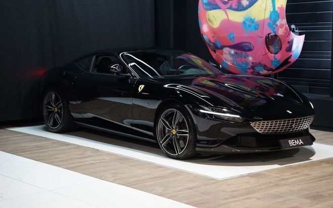 Ferrari Roma COUPE V8 3.9 620cv | Malus pay� 2�me mai Noir de 2020