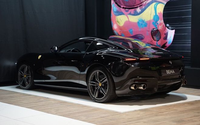 Ferrari Roma COUPE V8 3.9 620cv | Malus pay� 2�me mai Noir de 2020