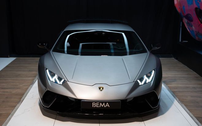 Lamborghini Huracan 5.2 V10 LP 640-4 PERFORMANTE | Malus pay Gris de 2018