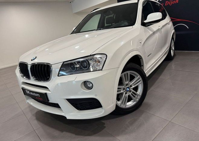 BMW X3 F25 xDrive20d 184ch Sport Design BVA8 Blanc de 2013