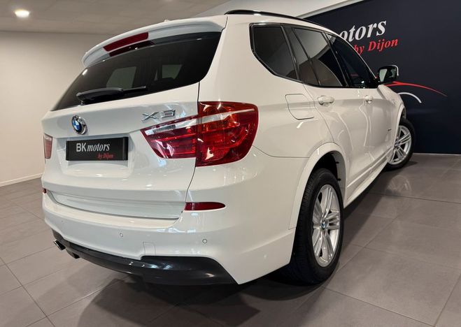 BMW X3 F25 xDrive20d 184ch Sport Design BVA8 Blanc de 2013