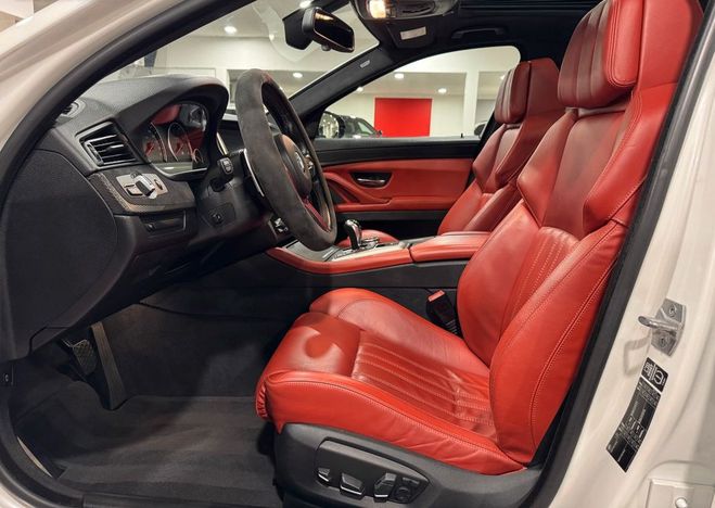 BMW M5 F10 LCI 4.4 V8 575ch Competition Individ Blanc de 2014