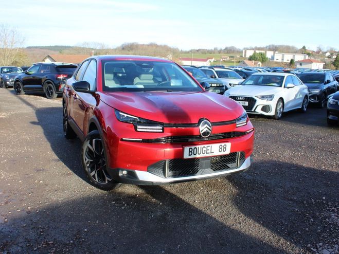 Citroen C4 PHASE 5 MAX 145 CV HYBRIDE GPS 3D CAM�RA Rouge Elixir de 2025