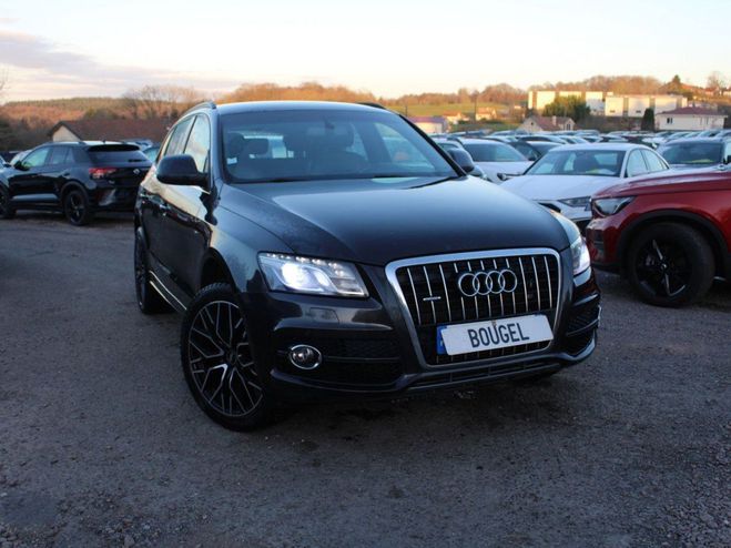 Audi Q5 3.0 V6 TDI 240CH FAP S LINE QUATTRO S TR Gris Carbone de 2009