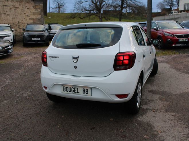 Dacia Sandero 1.0 SCE 65CH ESSENTIEL Blanc Glacier de 2020