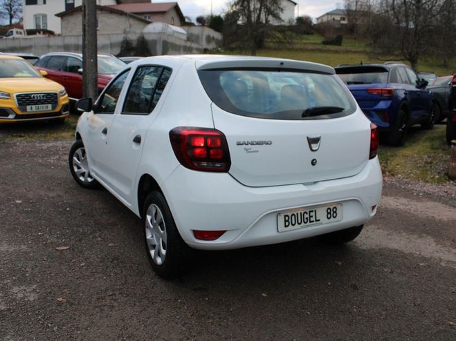 Dacia Sandero 1.0 SCE 65CH ESSENTIEL Blanc Glacier de 2020