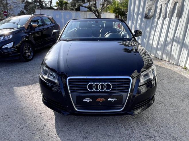 Audi A3 Cabriolet 2.0 TDI DPF - 140 - S-tronic S NOIR de 2008