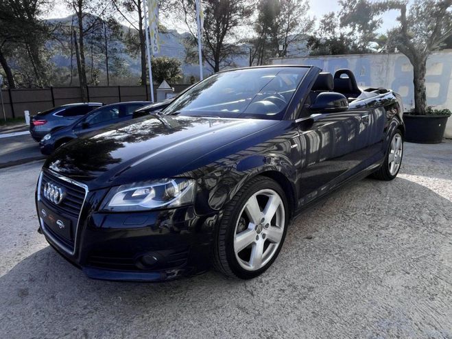 Audi A3 Cabriolet 2.0 TDI DPF - 140 - S-tronic S NOIR de 2008