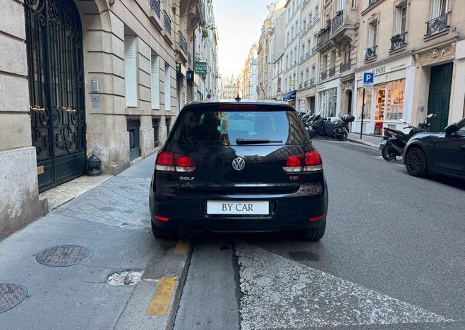 Volkswagen Golf VI 1.4 TSI 160 CONFORTLINE DSG7 5P CUIR- Noir de 2012