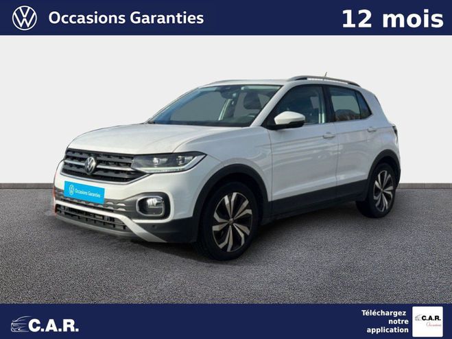Cliquer pour voir la photo suivante Volkswagen T Cross 1.0 TSI 110 Start/Stop BVM6 Carat Blanc de 2020