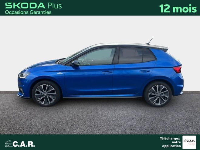Skoda Fabia 1.0 TSI 95 ch BVM5 Monte-Carlo Bleu de 2023