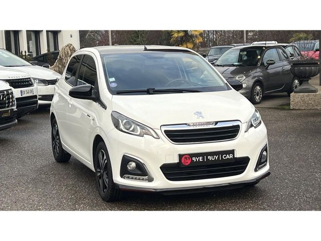 Peugeot 108 1.0 VTi - 72 GT Line - ENTRETIEN COMPLET BLANC de 2020