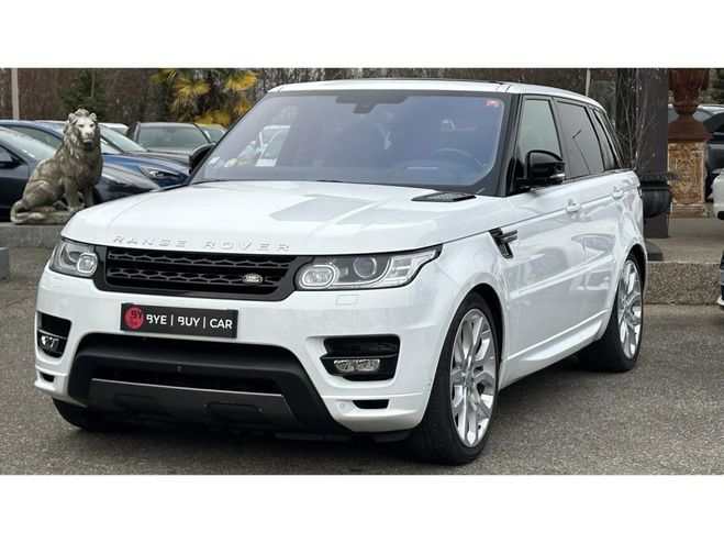 Cliquer pour voir la photo suivante Land rover Range Rover SPORT 3.0 SD V6 Hybride - BVA Autobiogra BLANC de 2015