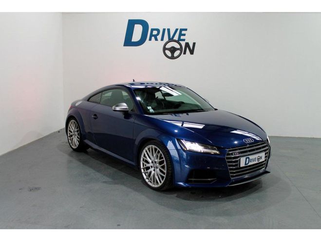 Cliquer pour voir la photo suivante Audi TT Coupé 2.0 TDI Ultra DPF - 184 2014 S-Lin BLEU FONCE de 2014