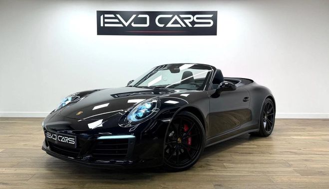 Porsche 911 991.2 Carrera 4S Cabriolet 3.0 420 ch PD Noir de 2016
