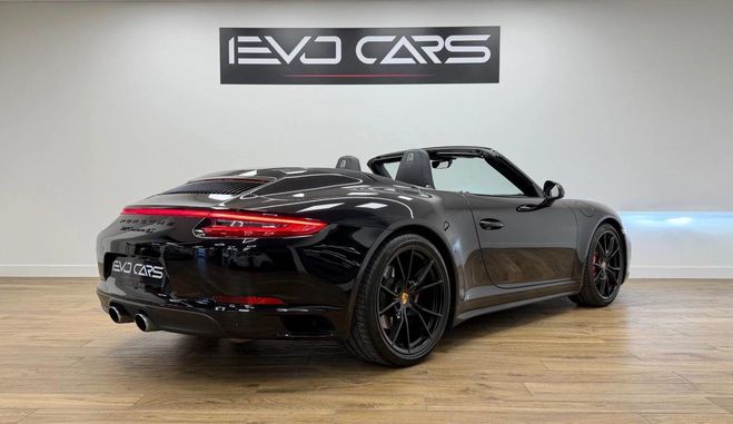 Porsche 911 991.2 Carrera 4S Cabriolet 3.0 420 ch PD Noir de 2016