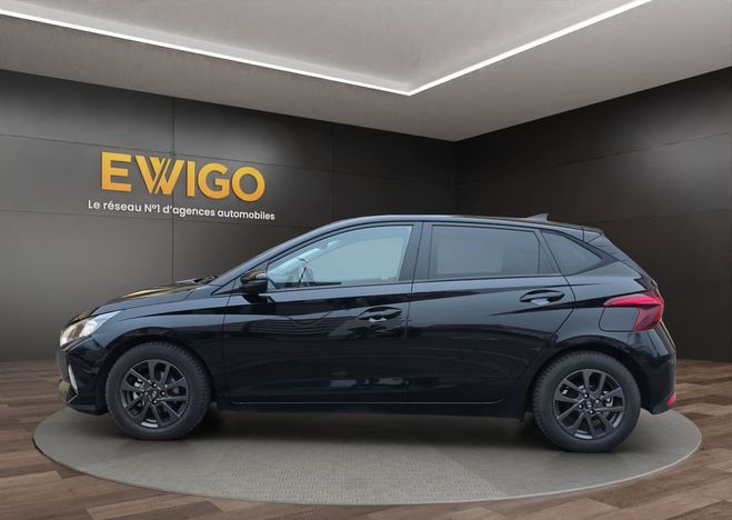 Hyundai I20 1.2 84 ch initia carplay camera recul ga Noir de 2021