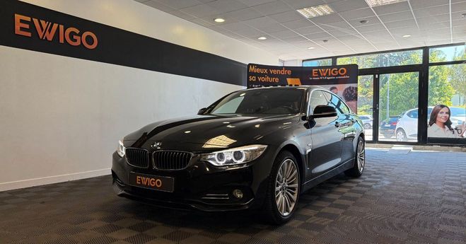 BMW Serie 4 Gran Coupe gran-coupe 2.0 420 d 185 luxu Noir de 2014