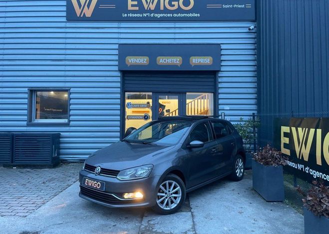 Cliquer pour voir la photo suivante Volkswagen Polo 1.4 tdi dsg 7 toit ouvrant, carplay, emb Gris de 2015