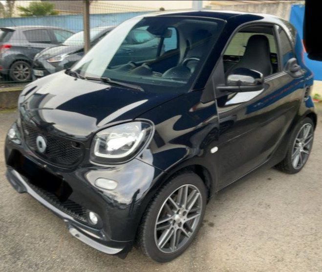Smart Fortwo COUPE 109CH BRABUS XCLUSIVE TWINAMIC Noir de 2016