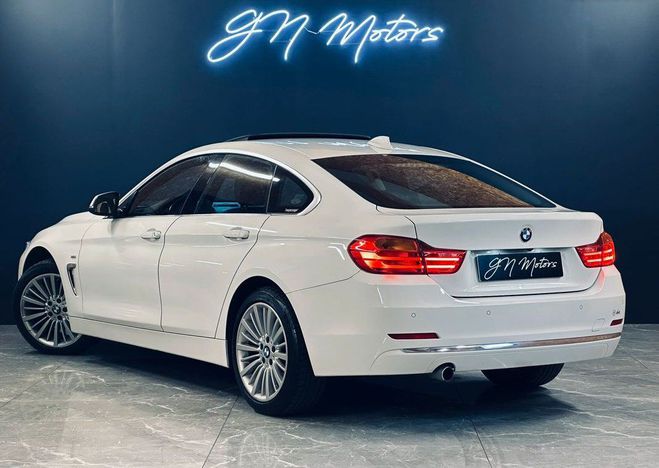 BMW Serie 4 Gran Coupe (F36) 420D XDRIVE 184 LUXURY  Blanc de 2015