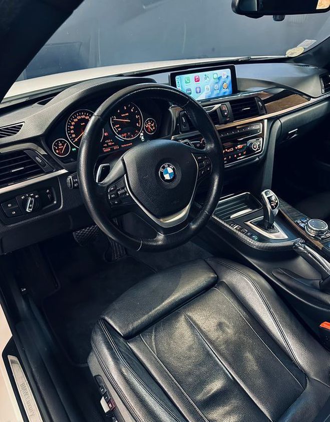 BMW Serie 4 Gran Coupe (F36) 420D XDRIVE 184 LUXURY  Blanc de 2015