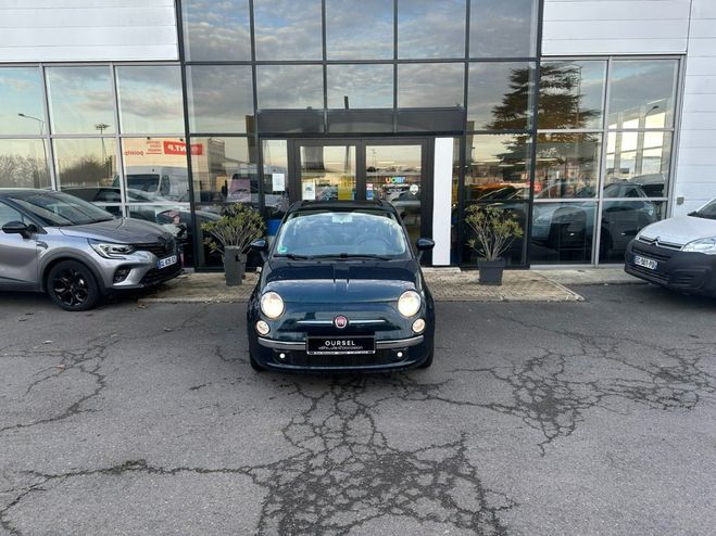 Fiat 500 C 1.2 8V 69 ch Lounge Bleu de 2013