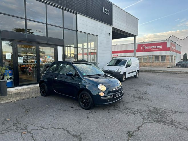 Fiat 500 C 1.2 8V 69 ch Lounge Bleu de 2013